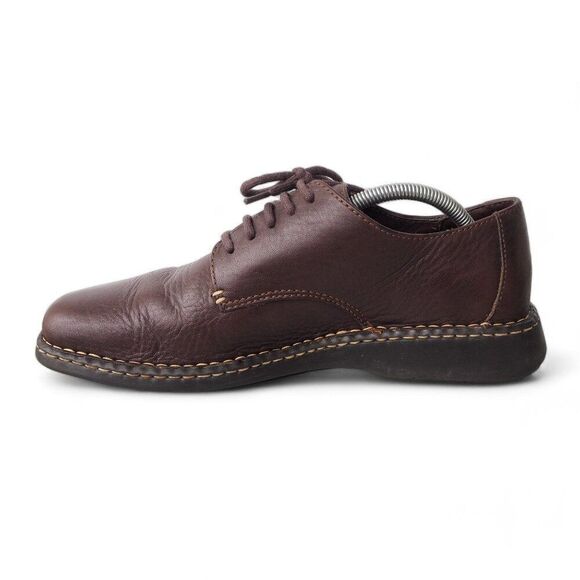 Born Leather Square Toe Oxfords Brown B6032 i2 Men's 10/44 - Picture 6 of 11